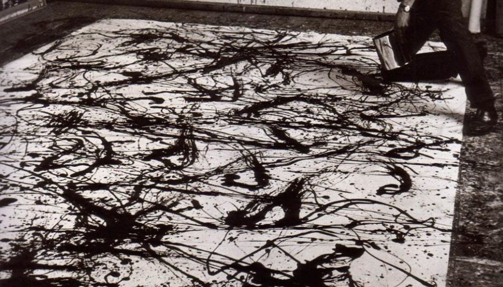 Jackson Pollock photographié par Hans Namuth